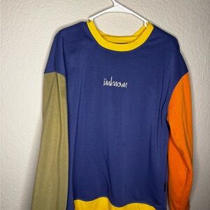 Colorblock Long Sleeve Shirt